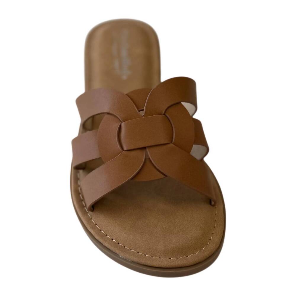 NEW SODA women's jerome sandals in tan